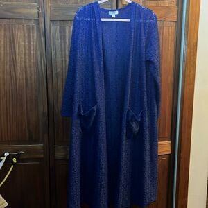 LulaRoe beautiful lace elegant Sarah cardigan